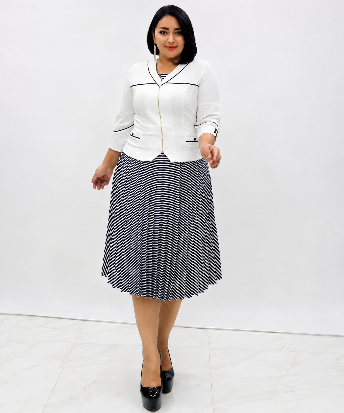 2 piece Dress with Blazer