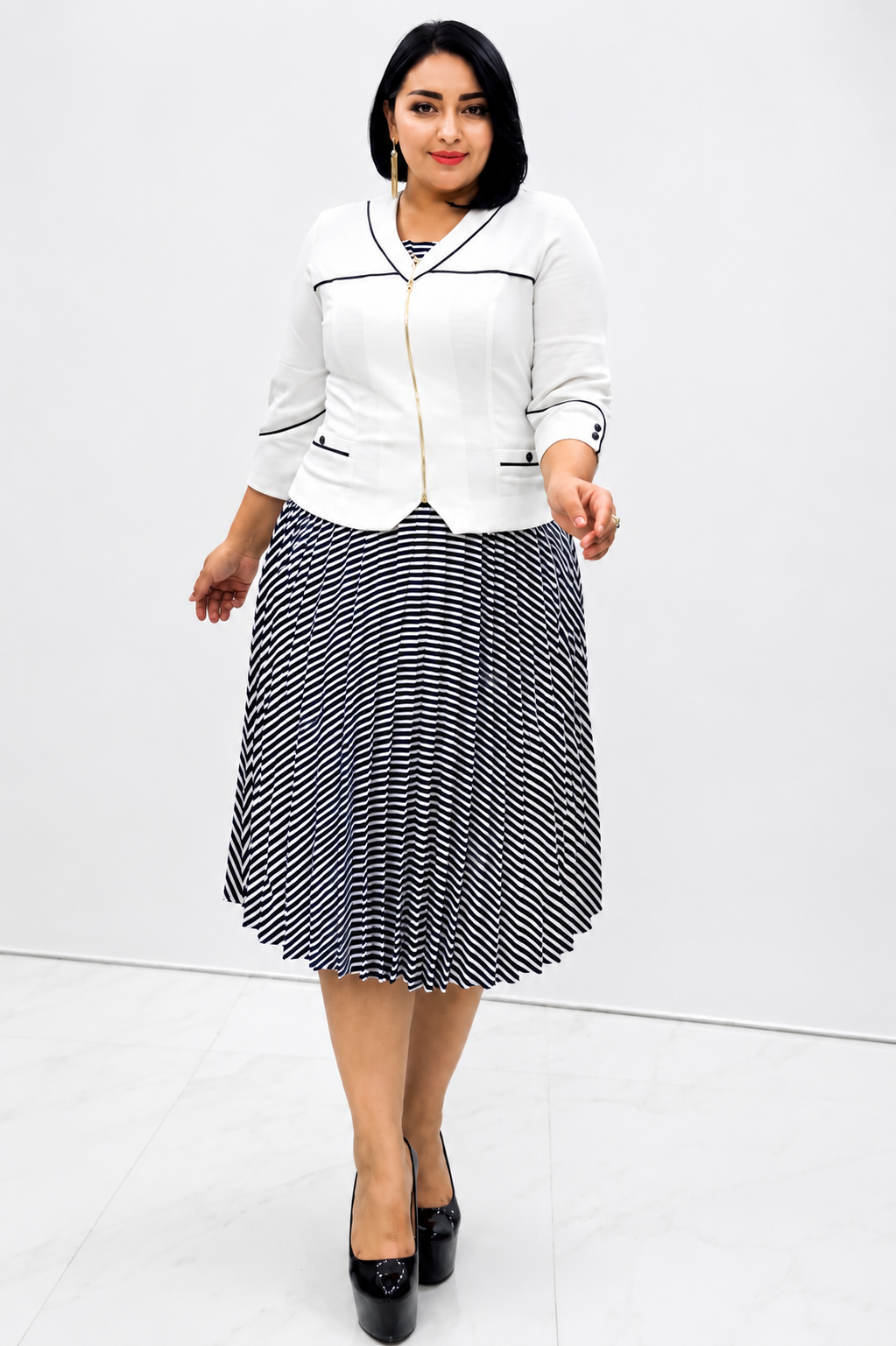 2 piece Dress with Blazer