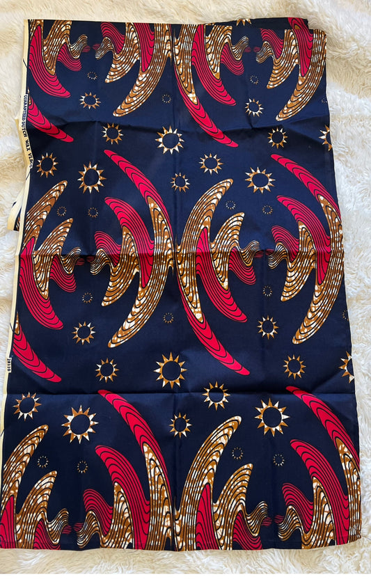 African Fabric Scarf/ Headwrap